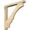 Ekena Millwork Balboa Block Rough Sawn Bracket w/ Offset Brace, Douglas Fir, 4"W x 28"D x 28"H BKT0402X28X28BOA05RDF - alternate 1